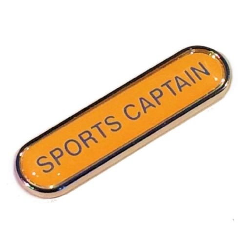 SPORTS CAPTAIN bar badge